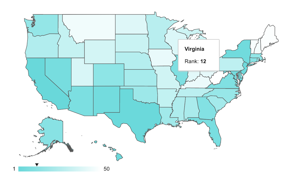2017’s Most & Least Diverse States in America – The Professional Latino